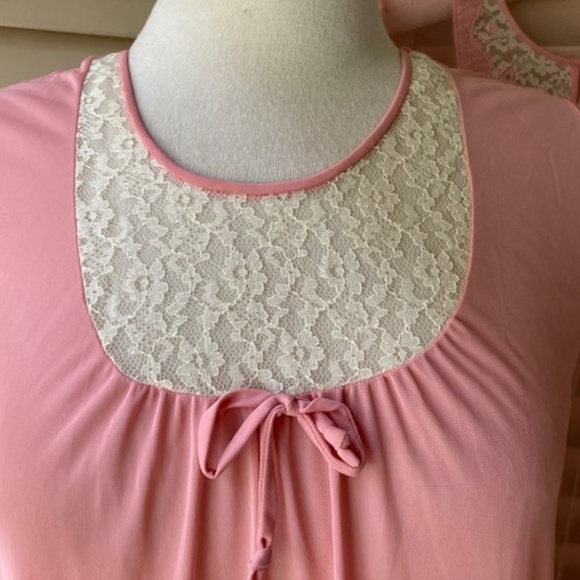 Vintage Movie Star Pink Peignoir Set - Picture 9 of 12